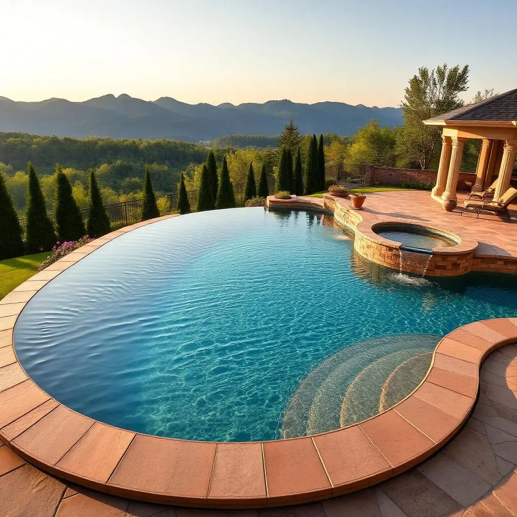 Custom in-ground pool and hardscape design by Hearthstone Design Build in Northern Virginia - photo 1 by Hearthstone Design Build